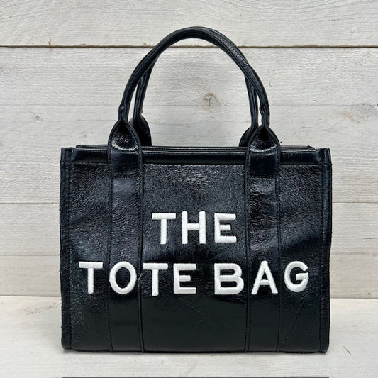 The tote bag klein zwart