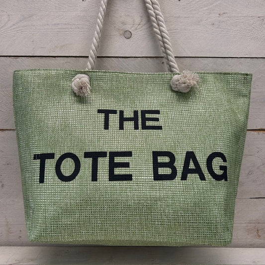 The tote bag strandtas groen