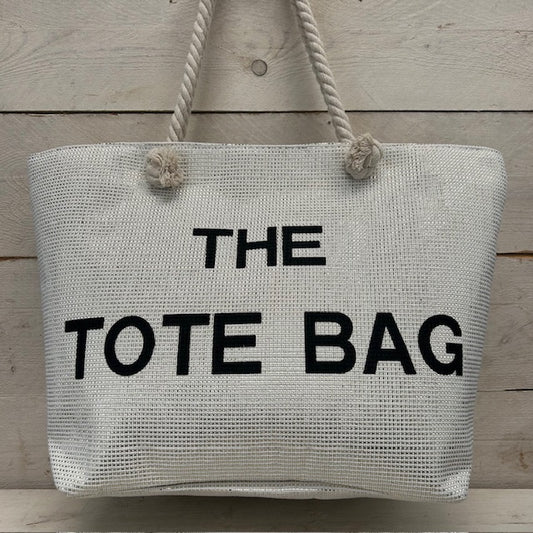 The tote bag strandtas beige