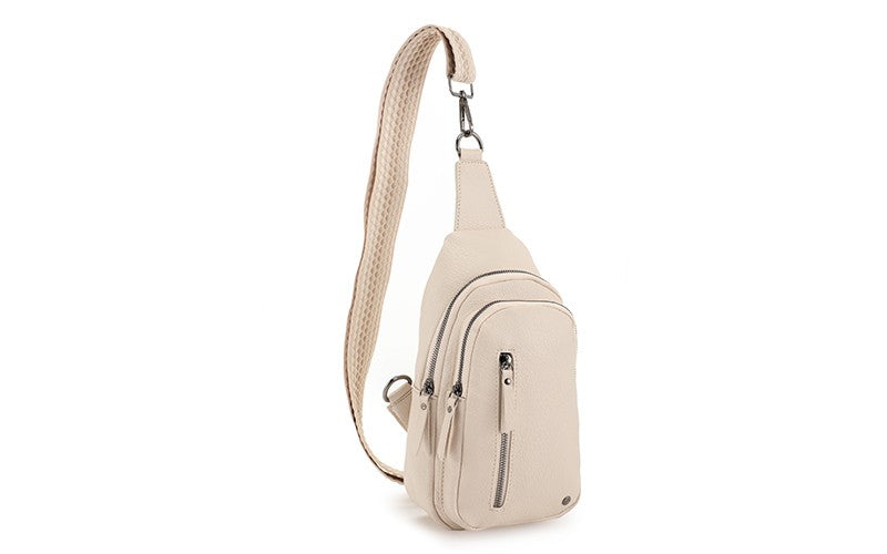 Natural crossbody / rugtasje Mattie