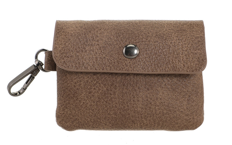 Dark camel portemonneetje Kyra