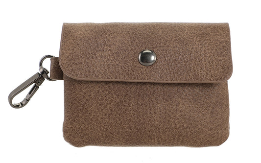 Dark camel portemonneetje Kyra