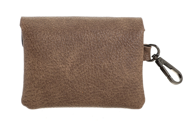 Dark camel portemonneetje Kyra