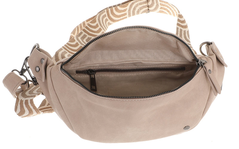Natural crossbodytasje Duke