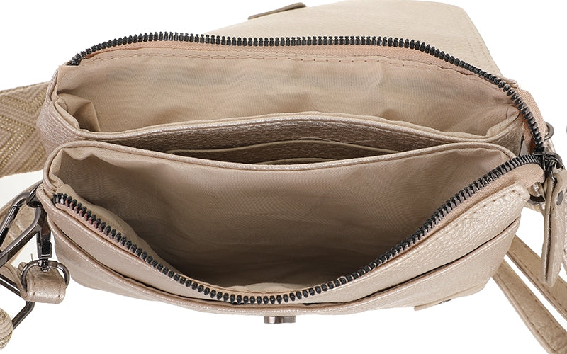 Champagne Weston schoudertasje