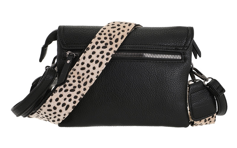 Black dot Weston schoudertasje