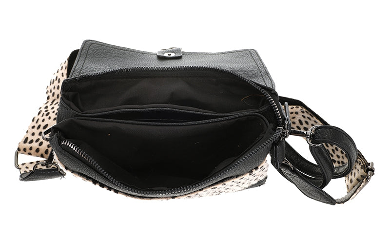 Black dot Weston schoudertasje