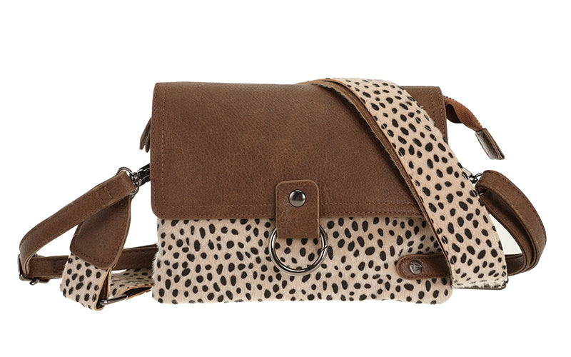 Camel dot Weston schoudertasje