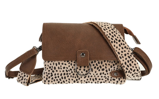 Camel dot Weston schoudertasje