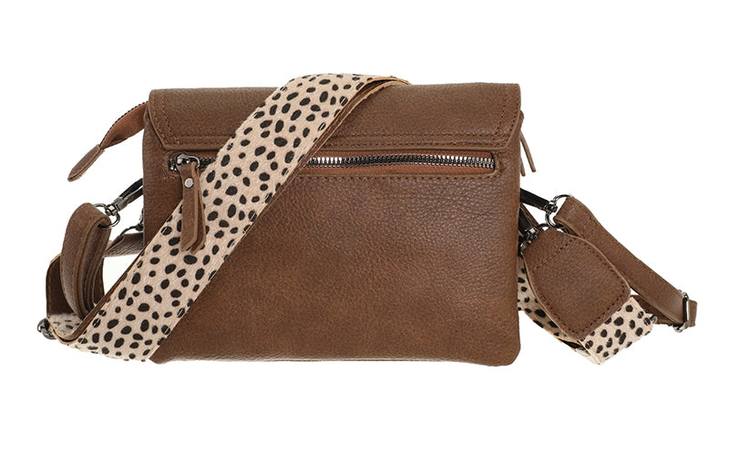 Camel dot Weston schoudertasje