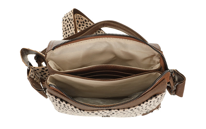 Camel dot Weston schoudertasje