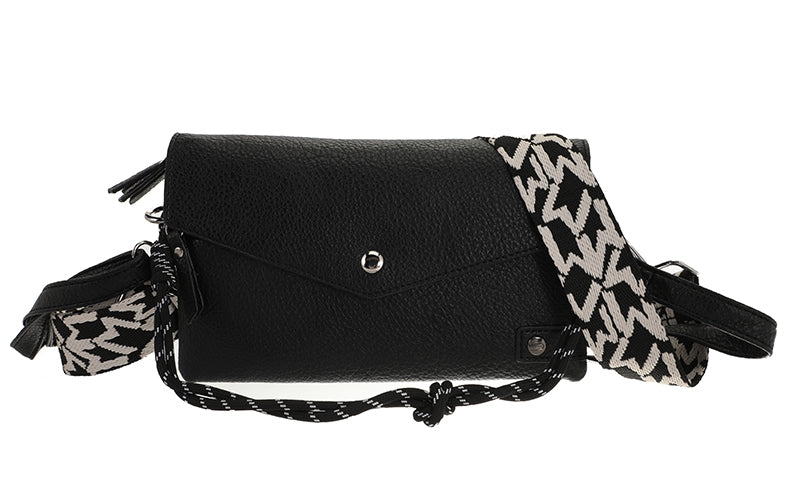 Black crossbody / schoudertasje Stanfield