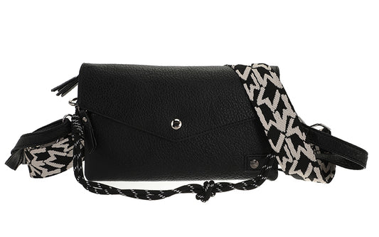 Black crossbody / schoudertasje Stanfield