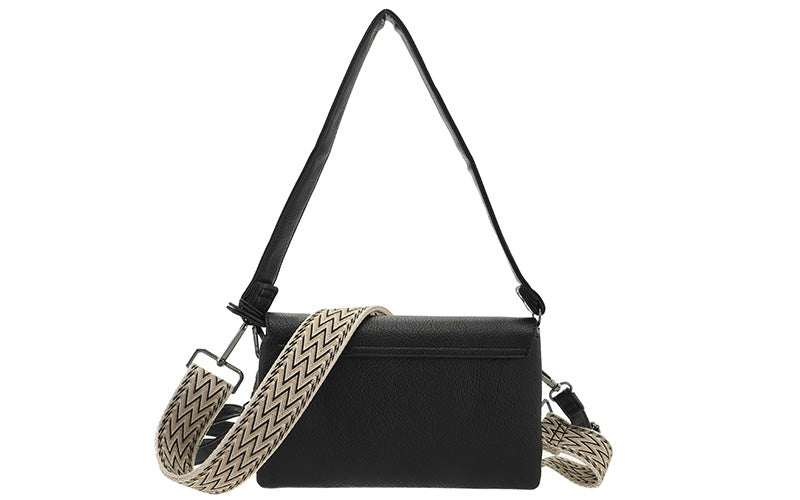 Black crossbody / schoudertasje Rochdale