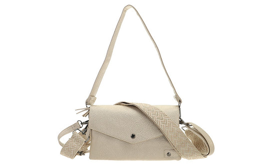 Champagne crossbody / schoudertasje Rochdale