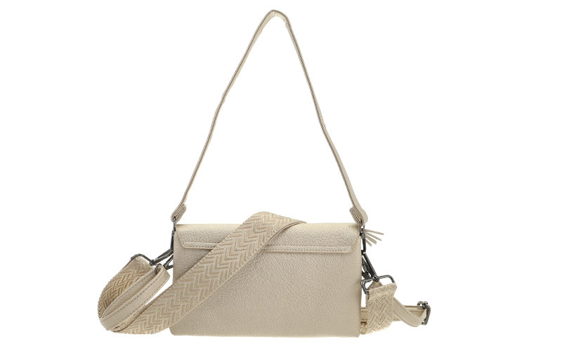 Champagne crossbody / schoudertasje Rochdale