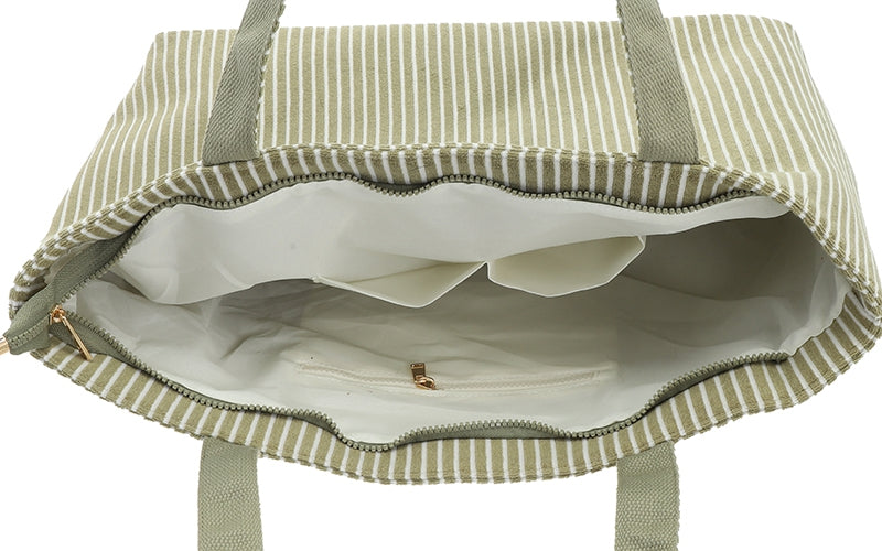 Light green strandtas Saverne