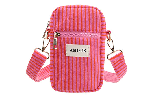 Fuchsia telefoontasje Vias