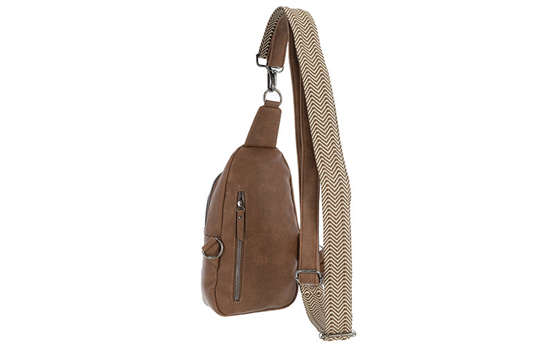 Camel crossbodytas Mattie