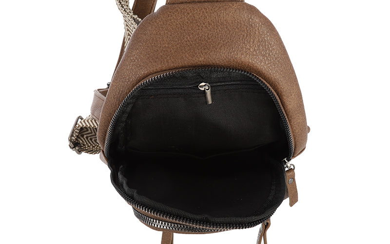 Camel crossbodytas Mattie