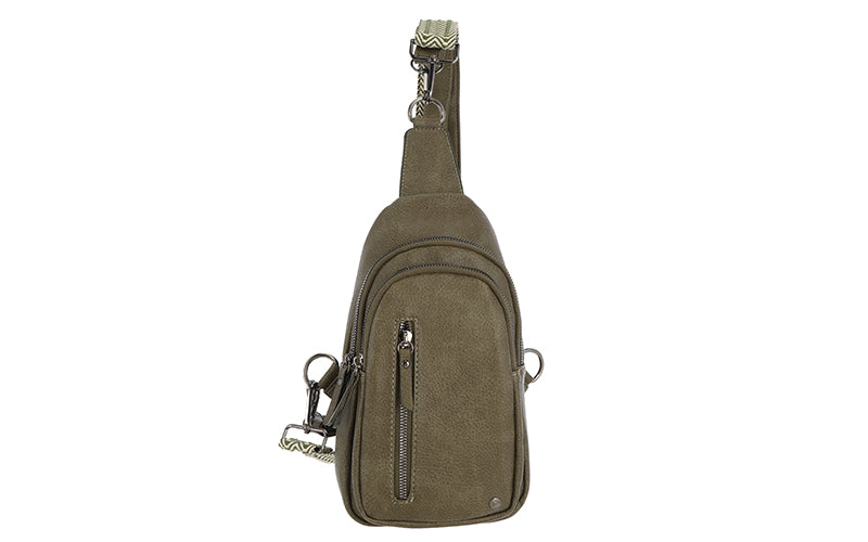 Dark Green Crossbodytas Mattie