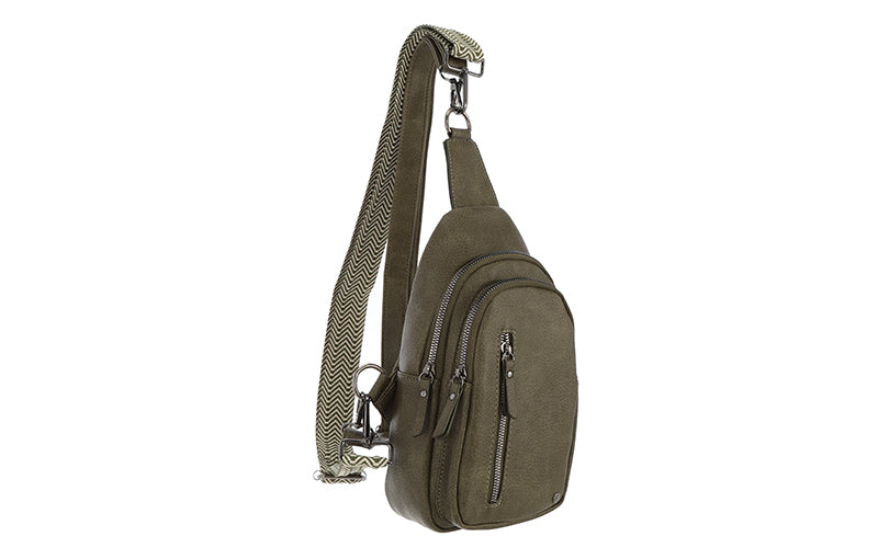 Dark Green Crossbodytas Mattie