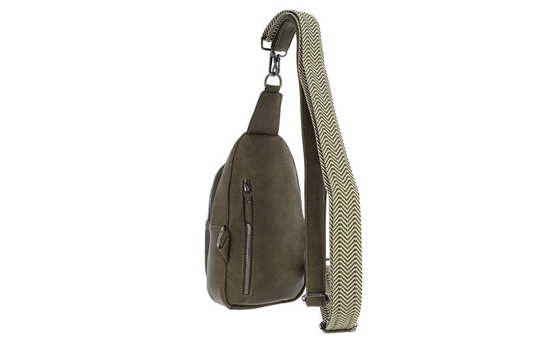 Dark Green Crossbodytas Mattie