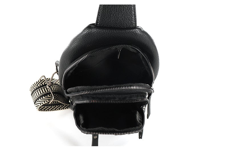 Black crossbody / rugtasje Mattie