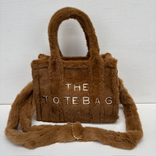 Teddy Tote Bag Bruin klein