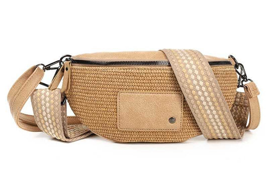 Camel crossbody tas Cala Bassa