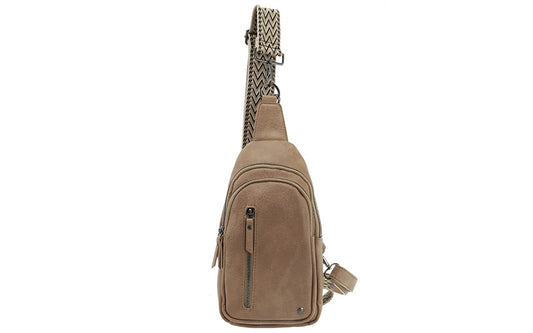 Camel crossbodytas Mattie