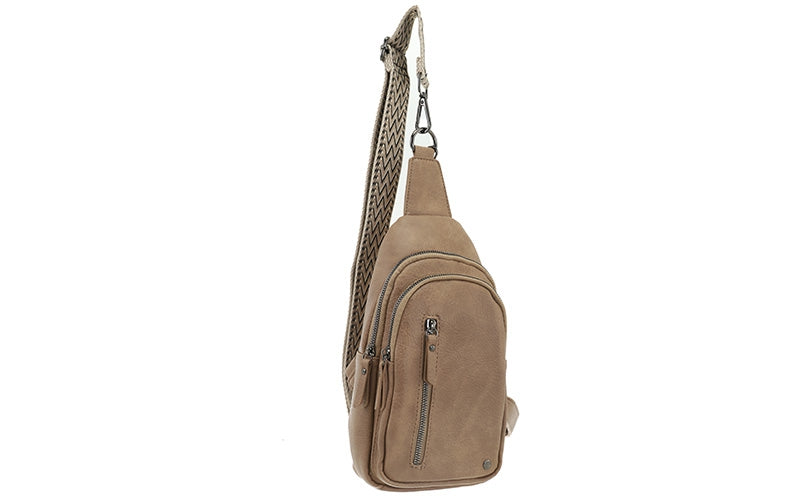 Camel crossbodytas Mattie