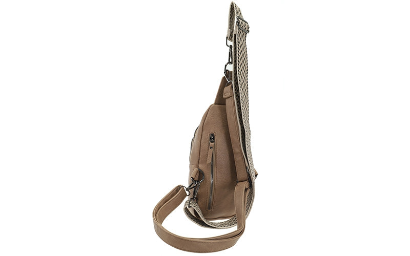 Camel crossbodytas Mattie