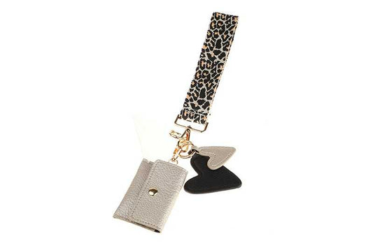 Champagne telefoonbandje met portemonneetje Noa