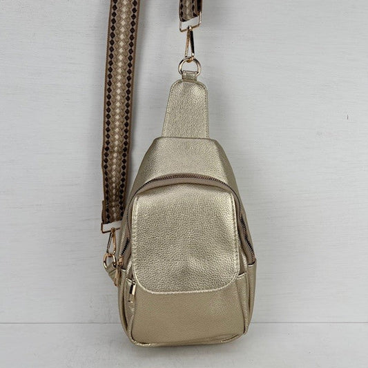 Crossbody goud