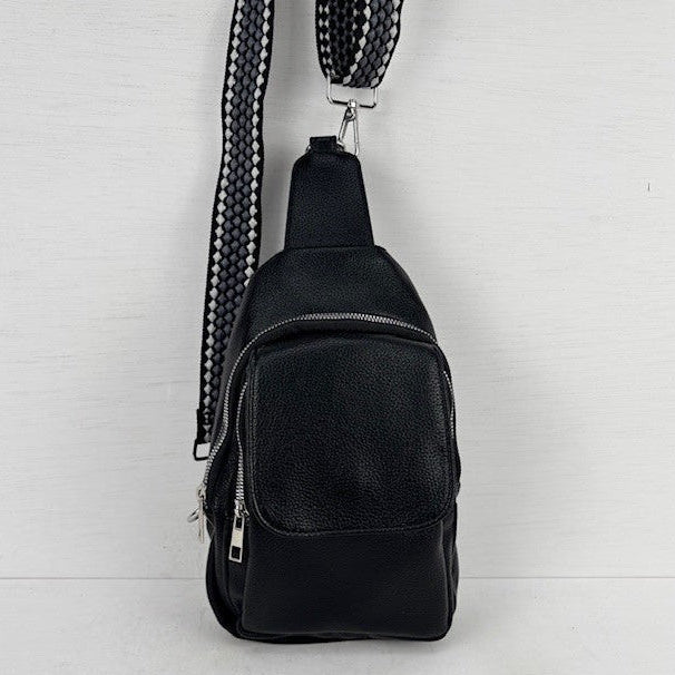Crossbody zwart