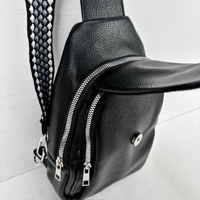 Crossbody zwart