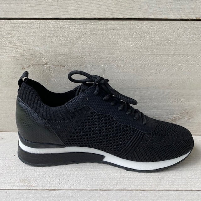 La Strada sneakers black/silver 2101400 knitted