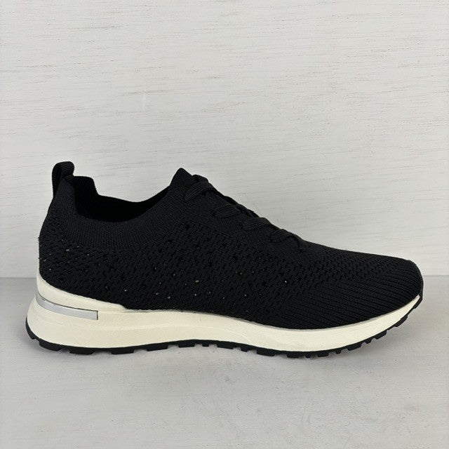 GS sneakers met glitter details zwart