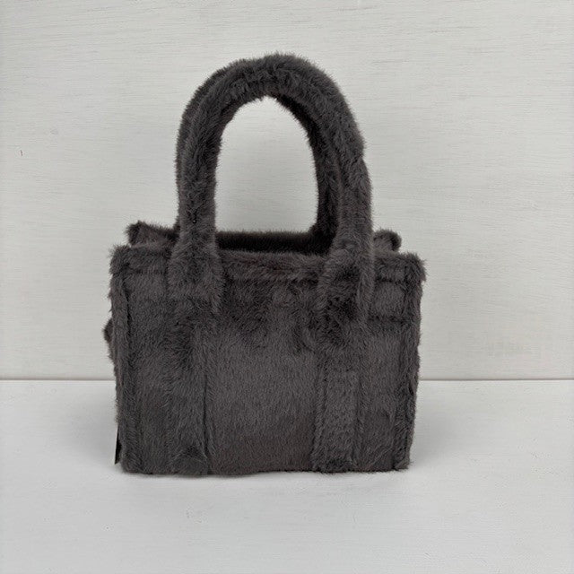 Teddy Tote Bag Grijs klein