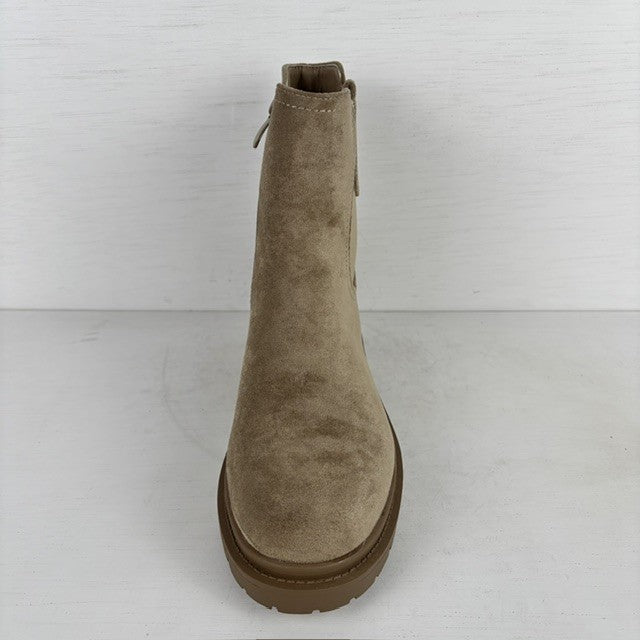 Suedine chelsea boots khaki