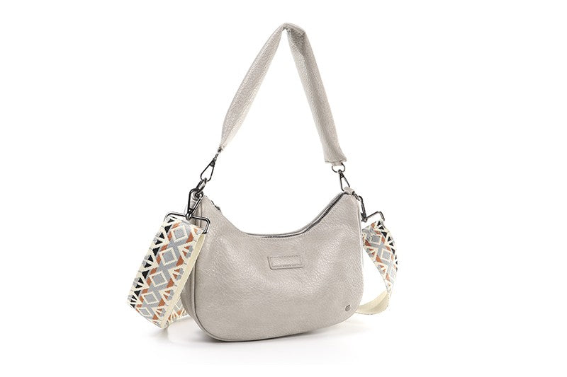 Naturel crossbody tas Mortara