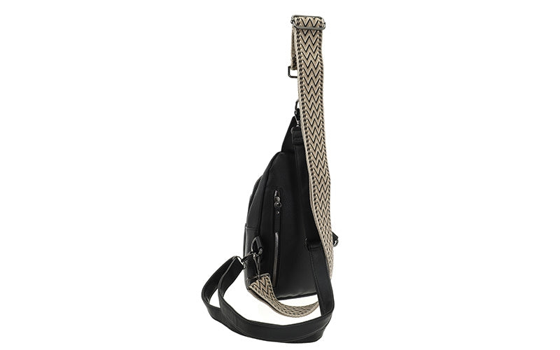 Black crossbody / rugtasje Mattie