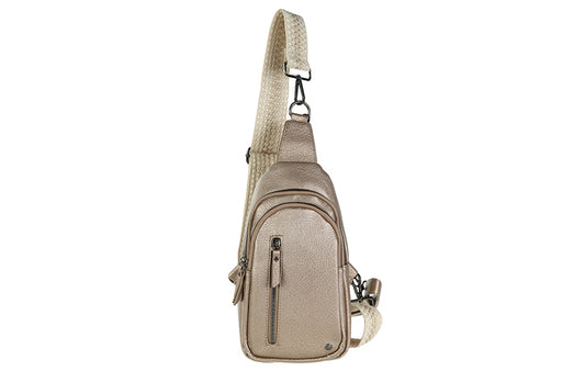 Bronze crossbody / rugtasje Mattie