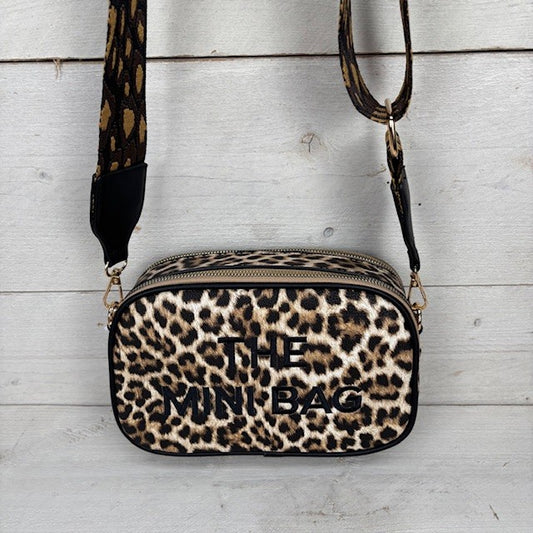 The Mini bag panter black