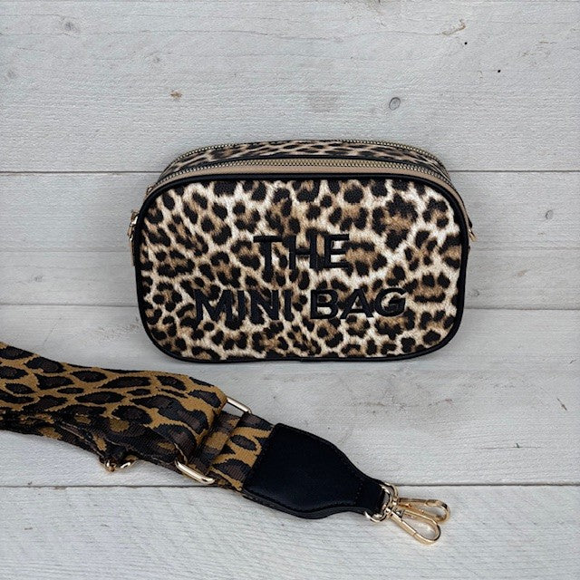 The Mini bag panter black