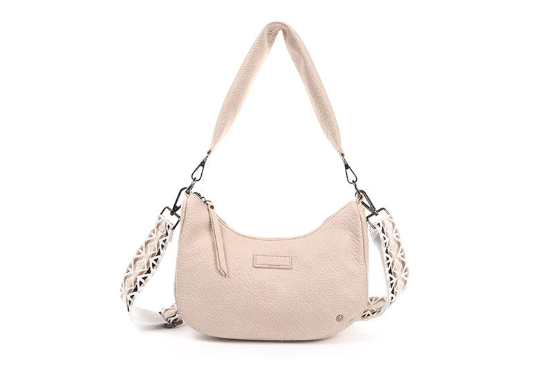 Naturel crossbody tas Mortara