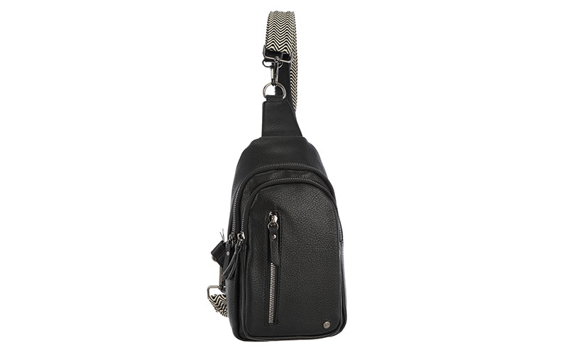 Black crossbody / rugtasje Mattie