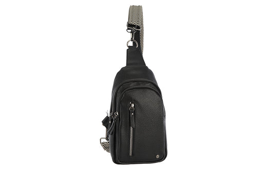 Black crossbody / rugtasje Mattie