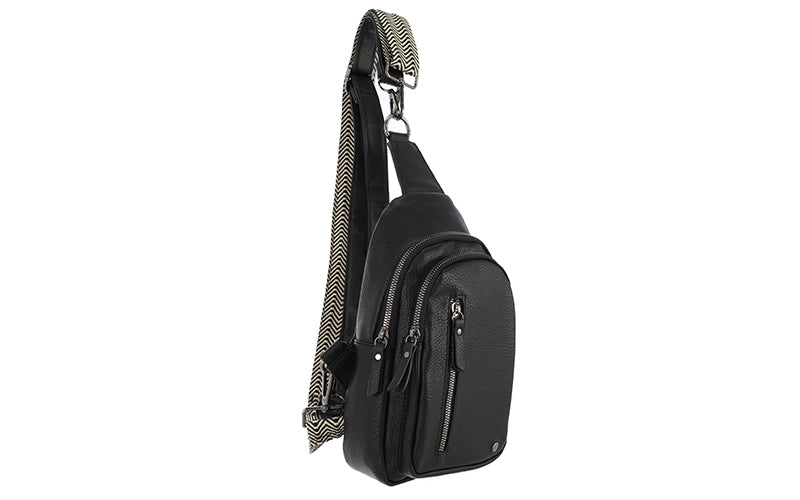 Black crossbody / rugtasje Mattie